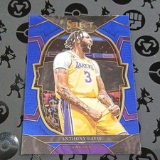 2022-23 Panini Select Concourse Anthony Davis #17 Los Angeles Lakers NBA Base