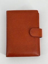 Gillio Firenze Amica Leather Planner Binder Brown Personal Size No Inserts