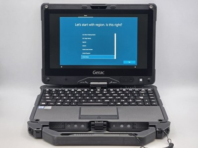 Getac V110G4 2-in-1 11'' HD Touch I5-7200U 256GB SSD 8GB W10P Backlit Webcam