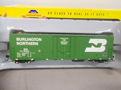 GENESIS # G4302 ~ BURLINGTON NORTH 50' BOX CAR # 749363 ~ ESCALA HO | Zustand: New