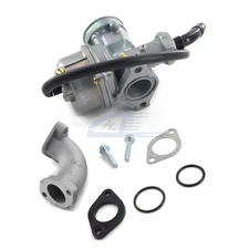 PZ22 22mm Carburetor Carb Set For 110cc 125cc CRF SSR Sunl Taotao Pit Bike ATV