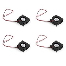4Pcs Brushless DC Cooling Blower Fan 12V 5020s 50x50x20mm 0.18A Sleeve 2 Pin US