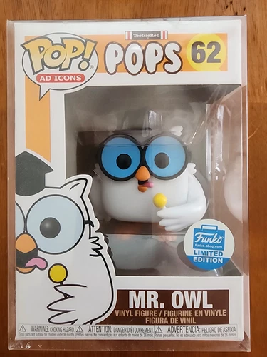 Funko Pop! Ad Icons 62 Tootsie Pops Mr. Owl Funko Exclusive