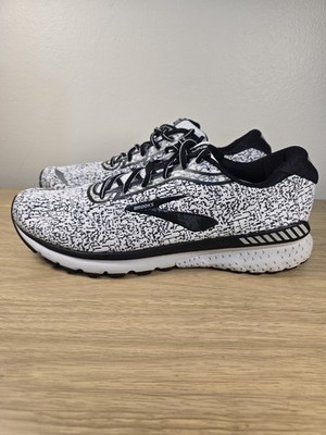 Brooks Adrenaline GTS 20 Black White Men s Running Shoes Size 15 White Noise 