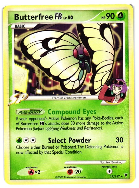 Butterfree FB #17 (Supreme Victors (2009))