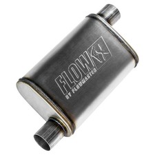 FLOWMASTER 71236 Exhaust Muffler; FlowFX; 9 Inch Width x 4 Inch Height Oval