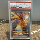 2019 POKEMON SUN & MOON HIDDEN FATES #9 CHARIZARD GX PSA 10