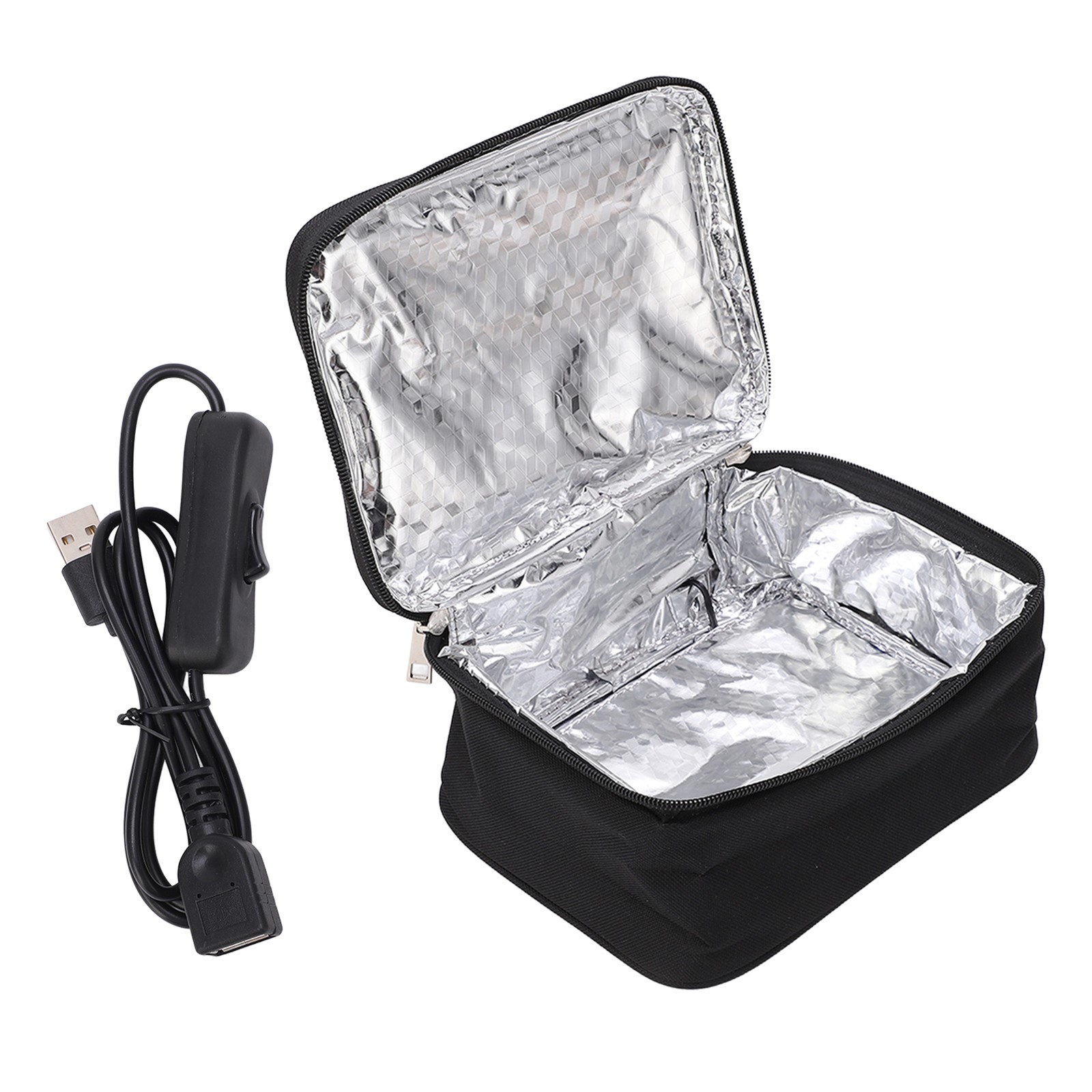 Lunch Bag Portable Oven USB Charging Portable Microwave Aluminum Film Liner BL