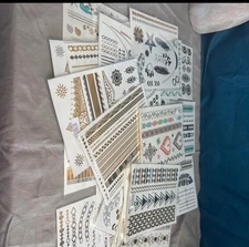 temporary tattoos lot Lot Of 3 Picked Randomly