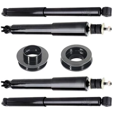 PICKOOR 3" Front Leveling Kit & 4X Shock Absorbers For Chevrolet Silverado