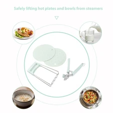 Anti-scalding Tongs Bowl Remover Hot-proof Dish Clip Heatproof Kitchen Tool