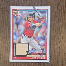 Topps 2026 Series 1 Corbin Carroll Relic 1991 Insert Arizona Diamondbacks