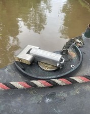 Fuel Lock for narrowboats. retro fit includes security shutter padlock 3 keys.