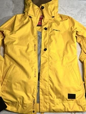 O'Neill Womens Medium Snow Freedom Series Ski Snowboard Thermal Jacket Yellow