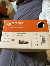 Base Cloro B0507N S2 WRU SRC Black Safety Shoes UK 9 EU