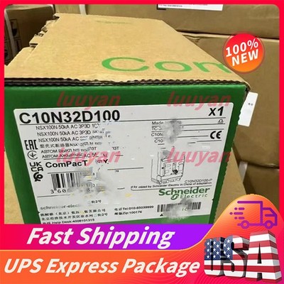 Schneider C10N32D100 Molded Case Circuit Breaker NSX100N 3P3D 100A