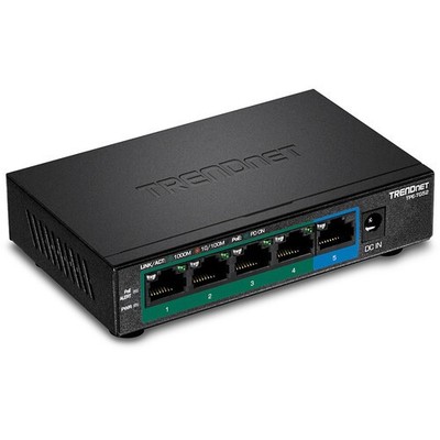 TRENDnet TPE-TG52 5-Port Gigabit PoE+ Unmanaged Network Switch **NEW IN BOX**