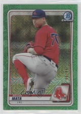2020 Bowman Chrome Prospects Mega Box Green Mojo Refractor 54/99 Bryan Mata 7iu