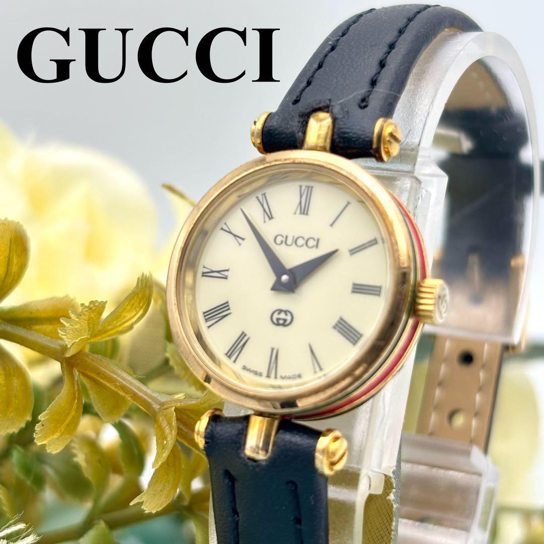 Gucci Sherry Line Leather Belt Gold Women'S Watch | eBay Gucci Sherry Line Leather Belt Gold Women'S Watch | eBay