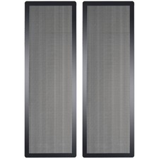 Computergehäuse Lüfter Staubfilter 360mm x 120mm Schwarz 2 Stück mit