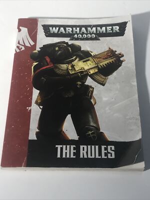 Warhammer 40,000 The Rules Fames Workshop Rule Book Manual