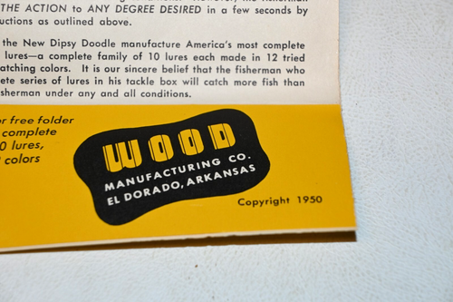 Vintage Wood's Dipsy Doodle 1401 Smokey Joe in Window Box w/1950 Paperwork - Picture 7 of 12