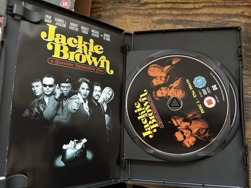 Tarantino - Reservoir Dogs / Pulp Fiction / Jackie Brown (Box Set) (DVD, 2002) - Picture 8 of 9