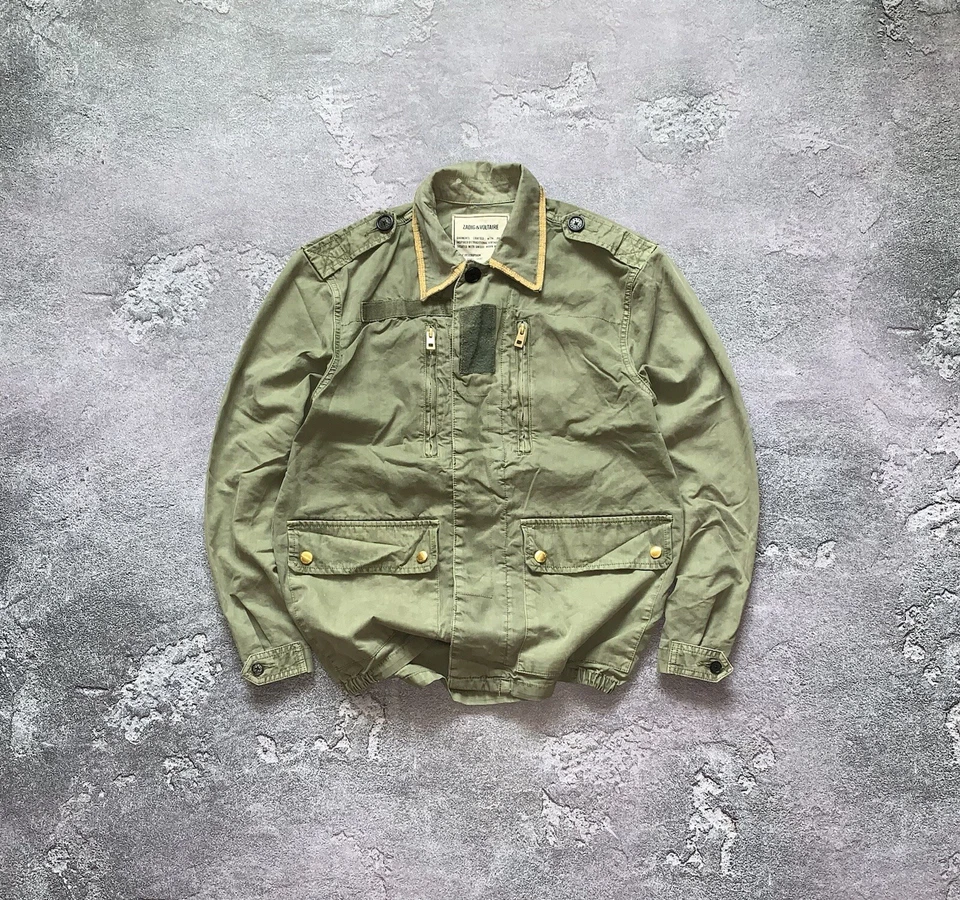 Chaqueta Camuflada Militar Abrigo Harrington Zadig Voltaire M Niño MILI SJCO3401F Foto 2 de 4