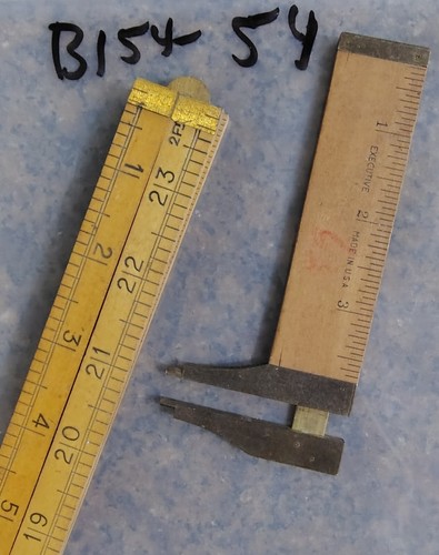🗽 VINTAGE EXECUTIVE CALIPER AND LUFKIN 24" RULE - Picture 7 of 8