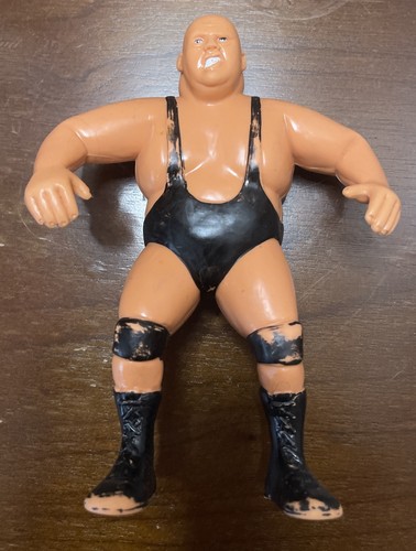 1985 LJN WWF King Kong Bundy 8 Wrestling Superstar...