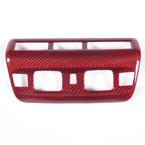 Red Real Carbon Fiber Full Interior Set Decor Cover Trim Kit for Corvette C8 20+ - Picture 93 of 444