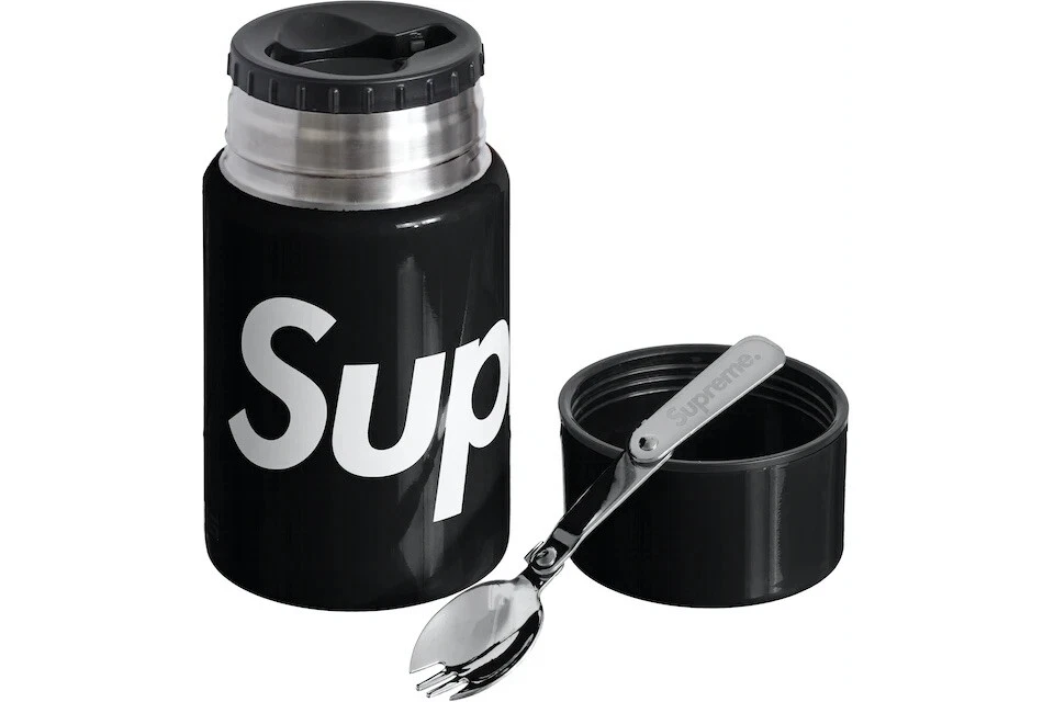 Supreme x Sigg 0.75L Gemstone Food Jar - BLACK (FW21) BRAND NEW + FREE SKITTLES