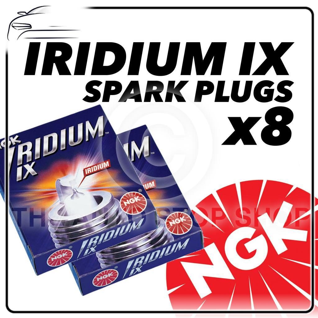 8x NGK SPARK PLUGS Part Number CR8HIX Stock No. 7669 Iridium IX New Genuine