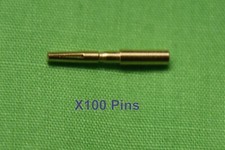 Amphenol D-sub socket female crimp pin - New from bulk supply. Pkg of 100 pins