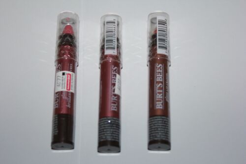 Burt's Bees Gloss Lip Crayon  100% Natural #412 + 2x #413 Sealed - Afbeelding 1 van 2