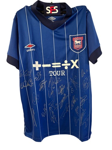 Ipswich Squad Signed Shirt COA VIDEO PROOF AFTAL Jersey RARE DELAP MORSEY HIRST - Picture 4 of 12