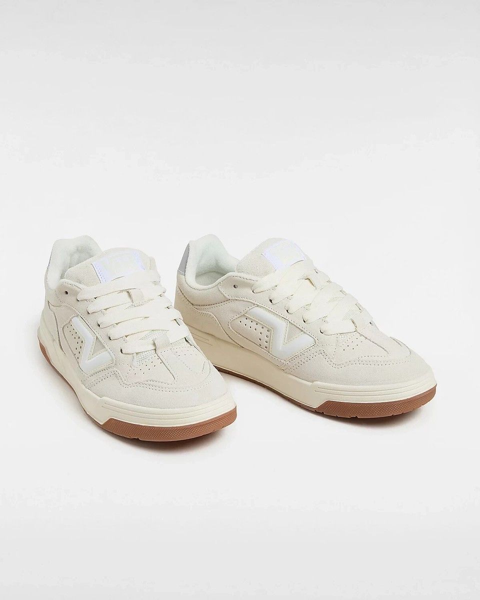 国内配送 VANS UPLAND WHITE/WHITE Men's shoes Vans Upland White/ Black | Footshop