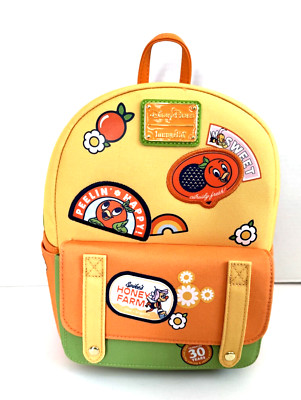 Disney Parks 2025 Epcot Flower & Garden Festival Orange Bird Backpack  NWT