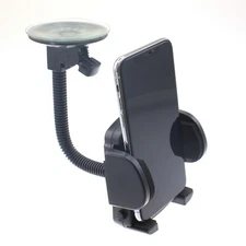 For Galaxy A13/A14/A15 Windshield Car Mount Holder Glass Cradle Swivel