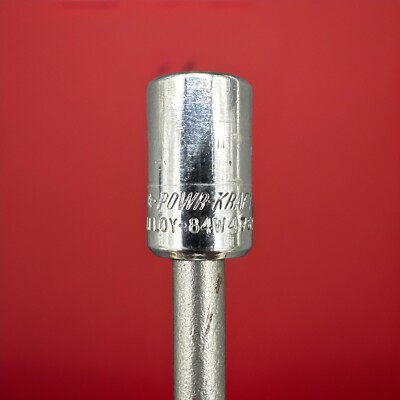 POWR-KRAFT 7/16'' 1/4dr. 6pt. Socket 84H4762 USA (Wright Tools)