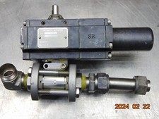 1 GEMINI VALVE B412 VALVE 1000 PSI CWP STAINLESS 1/2", PNEUMATIC ACTUATOR
