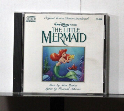 The Little Mermaid Original Motion Picture Soundtrack CD Walt