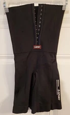 D-SPORT Womens Black Size XS/S Compression Waist Training Shorts