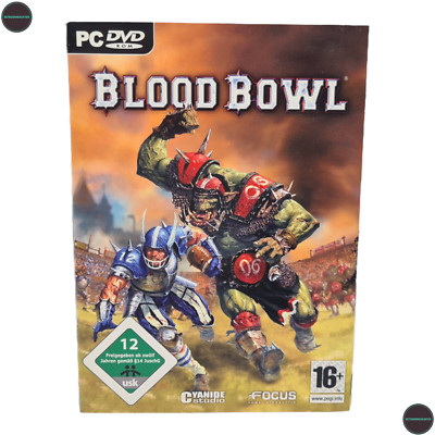 Blood Bowl IBM PC DVD-Rom Spiel Small Box CIB Focus 2009