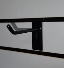 Slatwall Hooks - 4" Black (26 Count)