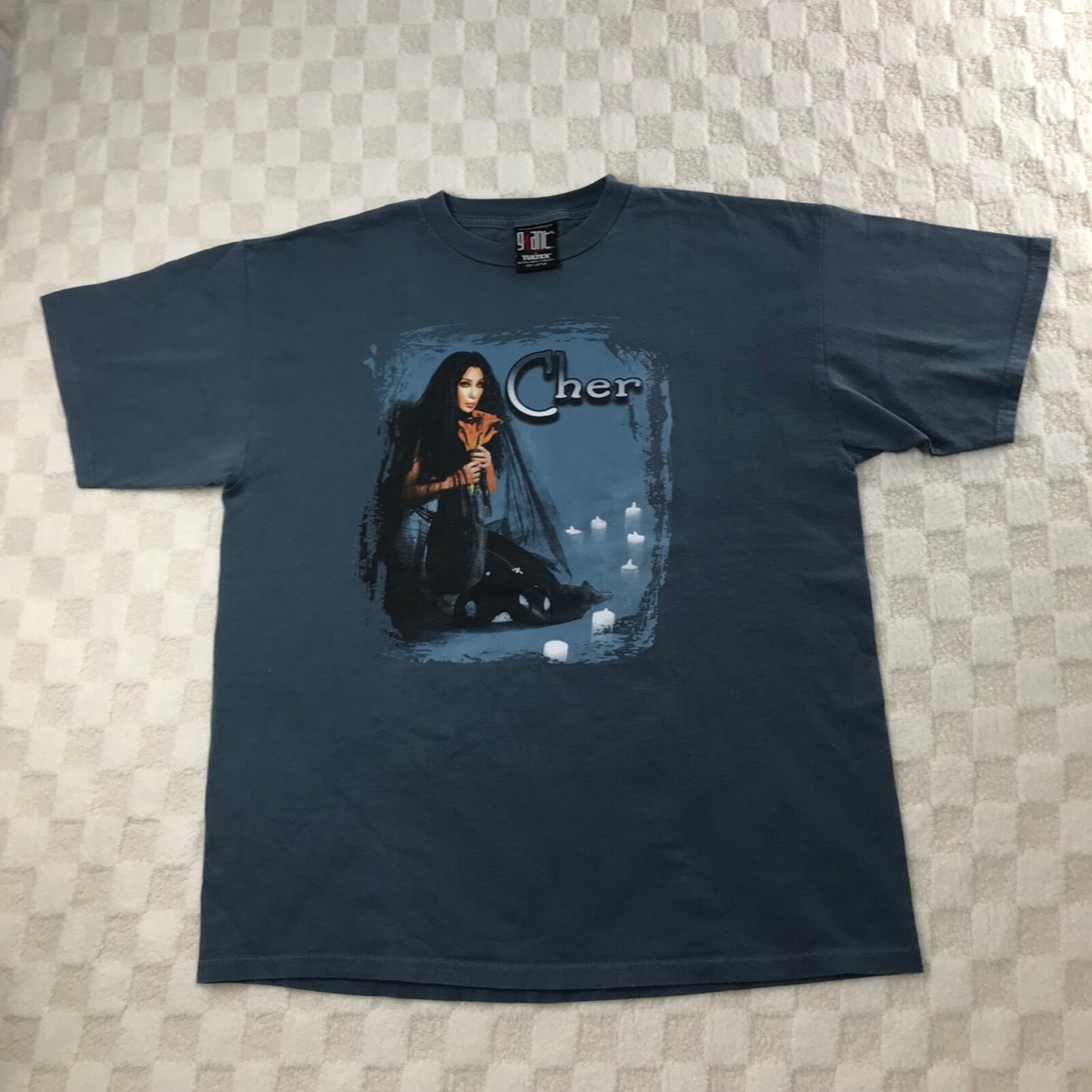 アイドル 90s vintage tour CHER T-shirt / size/ XL s-l1200.jpg