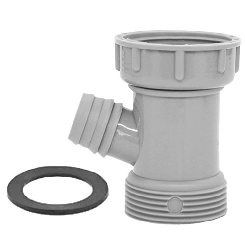 Sink Drainpipe Adapter Y Shaped Kitchen Basin Sewer Branch Connector Durable - Picture 6 of 9