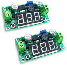 2pcs LM2596 Adjustable DC-DC Step Down Buck Power Convert Module 4.0-40V