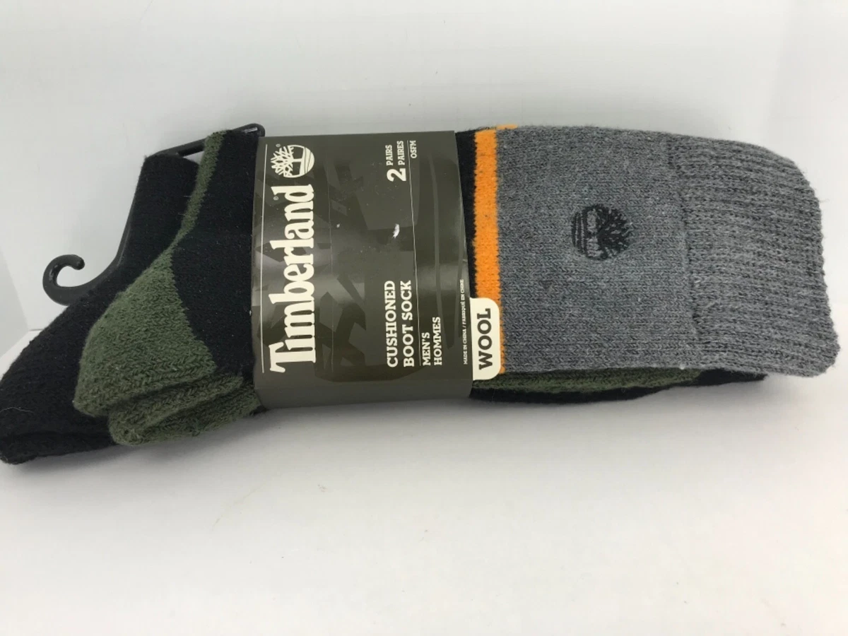 Chaussettes d quipage homme TIMBERLAND 2 LAINE pack de 2 36 PDSF