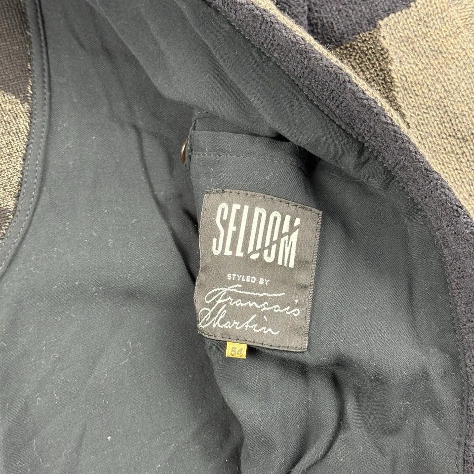 Selten von Francois Markin Pullover Herren 54 2XL XXL V-Ausschnitt Wollmischung Cardigan - Bild 2 von 4